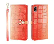 For Samsung Galaxy A21/A20 Cover Wallet - Red