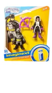 DC Super Friends Imaginext BATMAN & THE HUNTRESS 2-pk Figure Set NEW