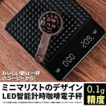 【DR.STORY】LED極簡設計智能計時咖啡電子秤(非商業交易用秤)