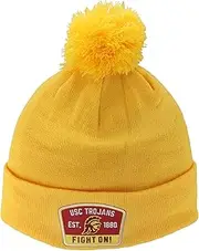 Zephyr ZHATS Standard NCAA Officially Licensed Pom Beanie Patch Switchback Secondary Color