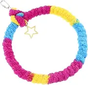 BESPORTBLE Parrot Ring Swing Bird Parrot Parakeet Swing Cotton Rope
