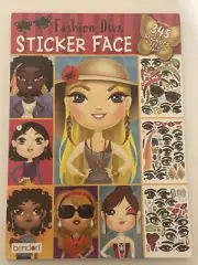 Bendon Fashion Diva Sticker Face Sticker Book