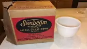 Vintage ~Sunbeam Mixmaster Model #3 Thru #9 Small Milk Glass Bowl W/ Spout New