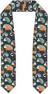 [VPPUR] Many Hedgehogs Print Unisex Adult Graduation Stole Class Of 2024 Shawl Stole Class Celebrations Events