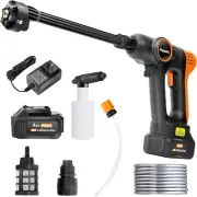 Cordless Pressure Washer, Brushless Portable Pressure Washer,3 Adjustable Lev...