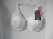 Maidenform Body 1 Fab Fit Demi Tailored T-Shirt Bra #07959 White 38DD NWT
