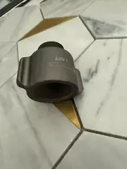 Aluminum 1" Female NPT to Male 3/4 GHT