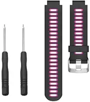 [BANDKIT] Silicone Wrist Strap Watch Band For Garmin Forerunner 220 230 235 630 620 735 XT Smart Watch Accessories Bracelet