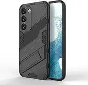 [JOJOBE] Horizontal Kickstand Case for Samsung Galaxy A54 5G Cover case Phone Holder with Vertical Kickstand Case Compatible with Samsung A54-Black