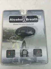 New Excalibur 681-CS Alcohol Breath Tester Keychain Digital Timer & LED Spotligh