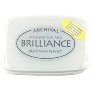 Tsukineko Brilliance Ink Pad 92 Platinum Planet