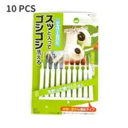 10PCS Mini Shower Cleaning Brush Shower Head Anti-Clogging Nylon Brush Computer