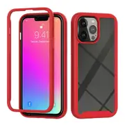 For iPhone 13 Pro Max Case,Solid Armour Armour Cover,Red
