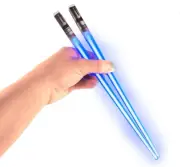 Lightsaber Chopsticks Light Up - LED Glowing Light Saber Star Wars Chop Sticks