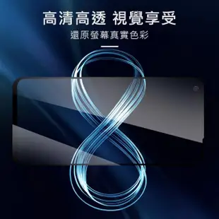 ASUS Zenfone 8 ZS590KS 5.9吋 滿版全膠9H鋼化膜手機保護貼(3入 Zenfone8保護貼 Zenfone8鋼化膜)