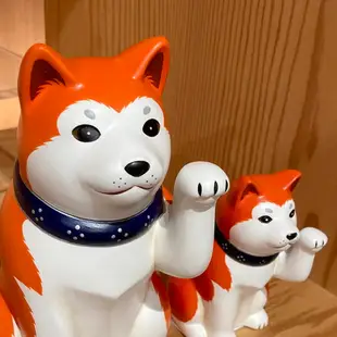 日本代購 BEAMS JAPAN 中外陶園 招財犬 柴犬 橙色款 5號 右手 左手 順產 禮品