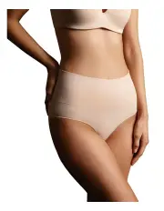 [Ambra] Seamless Smoothies Full Brief 2 Pack in Rose Beige