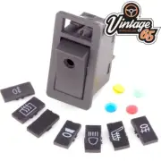 Classic Car 12v 20A Illuminated On Off Rocker Switch Multi Function 4 Colours (for: Porsche)
