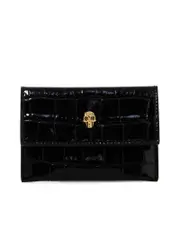 Alexander Mcqueen Envelope Skull Cardholder