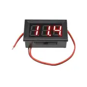 1pcs LED Red 2-Wire Voltmeter Digital Voltage AC70-500V Panel Volt Ammeter Meter