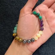 Prosperity Crystal Bracelet – Amethyst, Citrine, Pyrite & Healing Gemstone Beads