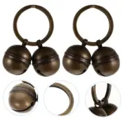 2 Sets Bells Cat Collars Basic Dog Collars Cat Collar Bell Small Bells