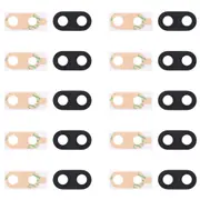 10-pack Back Camera Lens Cover with Sticker for C710 - Black