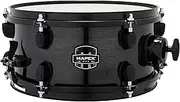 Mapex MPX Maple/Poplar Side Snare Drum - 6 x 12-inch - Black with Black Hardware
