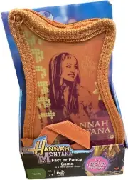 VTG HANNAH MONTANA FACT OR FANCY GAME MINI ZIP STORAGE GUITAR CASE MILEY CYRUS