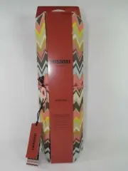 Missoni for Target Wine Box Carrier Zig Zag Chevron Brown Limited 12.5x4 NWT