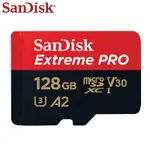 SANDISK 閃迪 MICRO SD 卡 128GB TF 卡 64GB 32GB 16GB A1 A2 閃存卡 MI