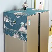 Namzi 1 piece refrigerator dust cover, waterproof and oil proof refrigerator cover cloth, single and double door refrigerator cover cloth, dust cover 170 * 65cm (style 4)