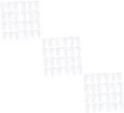 Ciieeo 3sets Shower Non-Slip Mould Slip Stickers Self-Adhesive Bathroom Stickers for Home Use 24pcs*3