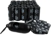 Paws & Claws Doggy Clean Up Bags with Dispenser, 21 x 6.5 x 23 cm Size (50 Rolls / 1000 Bags)