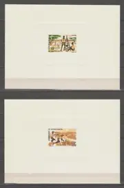 s40068 HAUTE VOLTA 1966 MNH** Scout 2v Prove DE LUXE