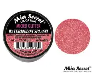 Mia Secret Nail Art Powder From MICRO GLITTER Color Set-Watermelon Splash0.25 oz