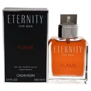 Calvin Klein Eternity Flame by Calvin Klein for Men - 3.4 oz EDT Spray 3.4 oz