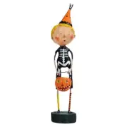 Lori Mitchell Halloween Funny Bones Skeleton Boy Figurine 10290