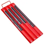 CARBYNE 80 Piece Socket Organizer Tray, Fits 1/4-Inch, 3/8-Inch, 1/2-Inch Dr.