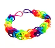 Optari Mini Loom Multicolor Rubber Band Bracelet Making Kit- Kids Arts & Crafts
