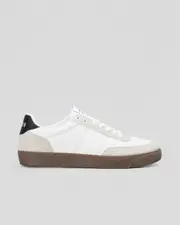 [Lucid] Lucid Men's Bradford Shoes in White/Grey/Gum Size 8 8 White/Grey/Gum