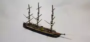 HMS Amethyst - Ships - Sailboats - Age of Sail - War Game - Wargaming - Tabletop