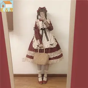 � 爆款熱銷 洛麗塔 洋裝 lolita全套 宮廷風 可愛軟妹lolita 連衣裙蘿莉塔套裝 經典版型