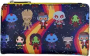 Loungefly Marvel Guardians Of The Galaxy Chibi Bi-Fold Snap Wallet - New, With Tags