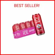 Sparkling Ice +Caffeine Cherry Vanilla Sparkling Water w/ Caffeine (12ct, 16floz
