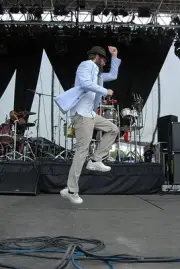 Musician Matisyahu performs onstage Virgin Festival By Virgin Mobi- Old Photo 17