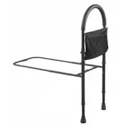 DJMed Height Adjustable Hand Bed Rail with Pouch