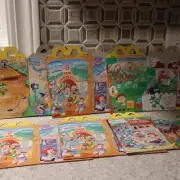VTG 1990 McDonald's Tiny Toon Adventures Happy Meal Boxes Set of 6 MINT