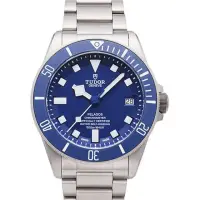 在飛比找momo購物網優惠-【TUDOR 帝舵】PELAGOS 鈦合金水鬼款x藍x42m