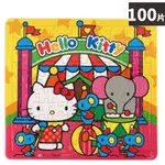 HELLO KITTY 100片拼圖 小小馬戲團 C678042 /一個入(促120) KITTY拼圖 凱蒂貓拼圖 三麗鷗 KT 幼兒卡通拼圖 正版授權 MIT製